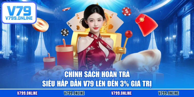 Chính sách hoàn trả siêu hấp dẫn V79 lên đến 3% giá trị