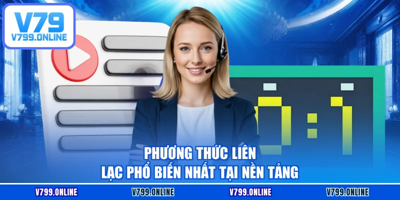 Phương thức liên lạc phổ biến nhất tại nền tảng